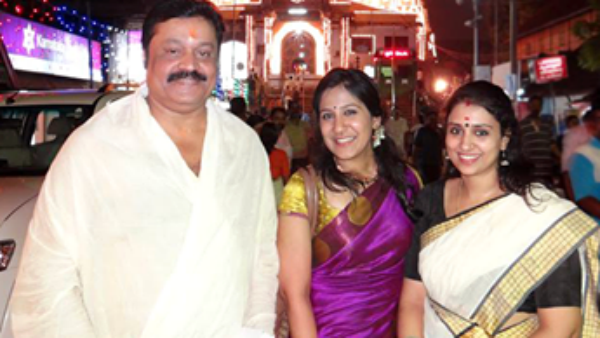 എന്‍റെ രാധികയ്ക്ക്! ഭാര്യയ്ക്കായി സുരേഷ് ഗോപിയുടെ പാട്ട്! അവതാരകന്‍റെ പാട്ടിന് കൈയ്യടിച്ച് സദസ്സ്!