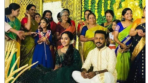 നടന്‍ വിഷ്ണു ഉണ്ണികൃഷ്ണൻ വിവാഹിതനാവുന്നു! ഐശ്വര്യയാണ് വധു! വിവാഹനിശ്ചയത്തിന്റെ ചിത്രങ്ങള്‍ പുറത്ത്