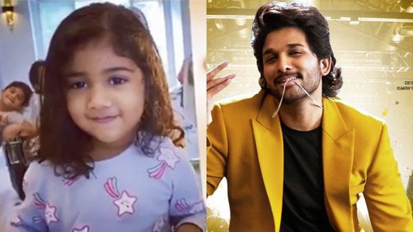 അല്ലു അര്‍ജുന്റെ ഡാന്‍സ് സ്റ്റെപ് അനുകരിച്ച് മകള്‍ അര്‍ഹ! ഏറ്റെടുത്ത് ആരാധകര്‍