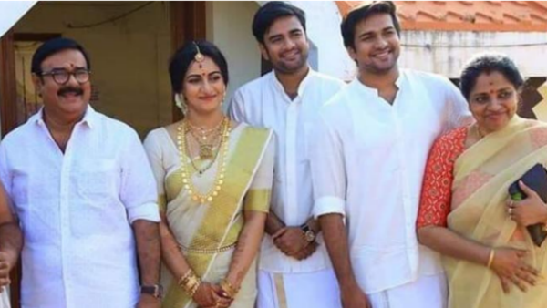 ഒരു താരവിവാഹം കൂടി! മണിയന്‍പിള്ള രാജുവിന്റെ മകന്‍ സച്ചിന്‍ വിവാഹിതനായി! 'വീഡിയോ കാണാം!