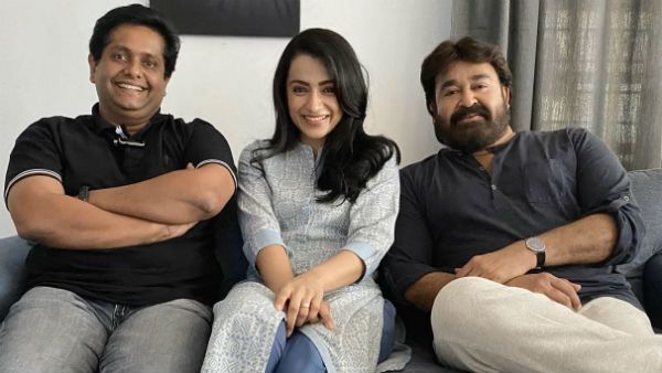 മോഹൻലാലിനും ജീത്തുവിനും ഇടയിൽ തൃഷ! റാമിന്റെ ചിത്രങ്ങൾ വൈറലാകുന്നു