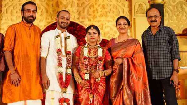 കാര്‍ത്തികയുടെ മകന്‍ വിവാഹിതനായി! ആശംസകളുമായി വിനീതും സുരേഷ് ഗോപിയും, ചിത്രങ്ങള്‍ വൈറല്‍!