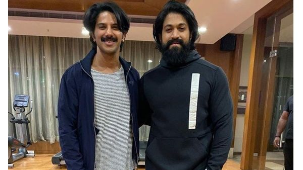 കുറുപ്പും റോക്കി ഭായും കണ്ടുമുട്ടിയപ്പോള്‍! യഷിനൊപ്പമുളള ചിത്രം പങ്കുവെച്ച് ദുല്‍ഖര്‍ സല്‍മാന്‍