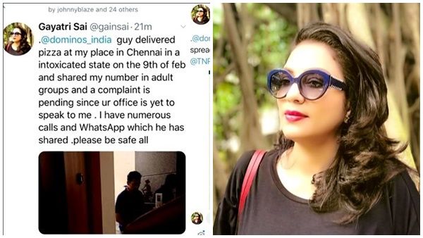 ഫോണ്‍ നമ്പര്‍ അശ്ലീല വാട്‌സ് ആപ്പ് ഗ്രൂപ്പില്‍ ഷെയര്‍ ചെയ്തു, പിസ ബോയിക്ക് എതിരെ നടി ഗായത്രി