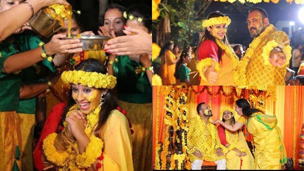 മഞ്ഞയില്‍ കുളിച്ച് സൗഭാഗ്യ വെങ്കിടേഷ്! സര്‍പ്രൈസുമായി സുഹൃത്തുക്കളും! ഹല്‍ദി ചിത്രങ്ങള്‍ വൈറല്‍!