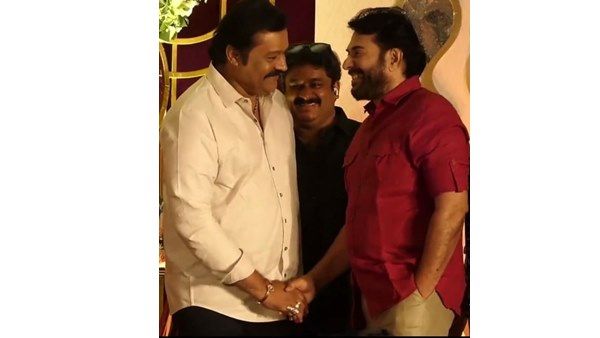 മമ്മൂട്ടിയും സുരേഷ് ഗോപിയും പിണക്കത്തിലായിരുന്നോ? വീണ്ടും കണ്ടുമുട്ടി താരരാജാക്കന്മാര്‍