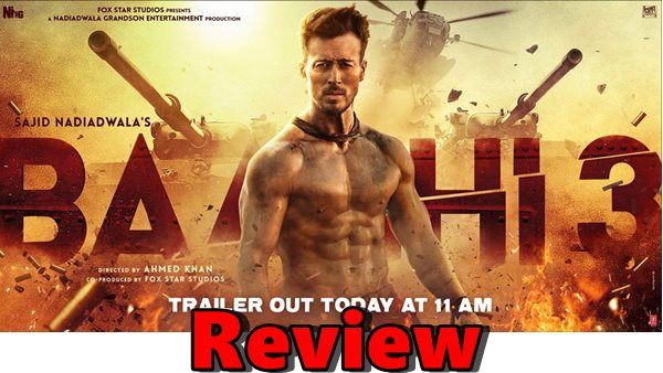 പാഴായിപ്പോകുന്ന ടൈഗറിന്റെ ഹാർഡ് വർക്ക്, ബാഗി 3; വെടിക്കെട്ട് ദുരന്തം — ശൈലന്റെ റിവ്യൂ