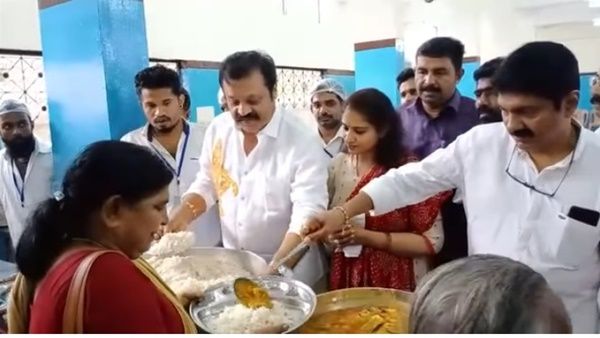 ആറ്റുകാലില്‍ ഭക്തര്‍ക്ക് അന്നദാനം നടത്തി സുരേഷ് ഗോപി! വീഡിയോ വൈറല്‍