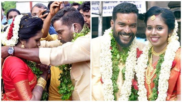 നടന്‍ മണികണ്ഠന്‍ വിവാഹിതനായി! അഞ്ജലിയെ ചേര്‍ത്ത് നിര്‍ത്തി താരം, വിവാഹ ചിത്രങ്ങള്‍ കാണാം