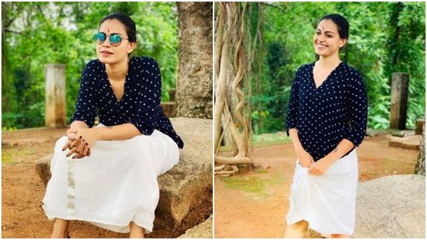 അടിച്ചുമാറ്റിയ മുണ്ടുടുത്ത് അനുശ്രീയുടെ ഫോട്ടോഷൂട്ട്! ഈയിടയായി ഫ്രീക്ക് ആകുന്നുണ്ടെന്ന് ആരാധകര്‍