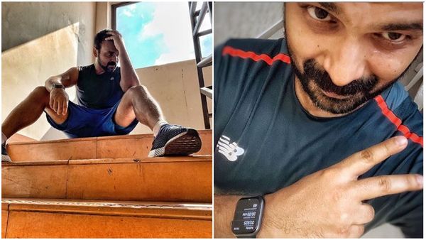 സ്റ്റെപ്പുകള്‍ കയറിയിറങ്ങി കഠിനമായ വ്യായാമവുമായി ചാക്കോച്ചന്‍! വൈറലായി ചിത്രം
