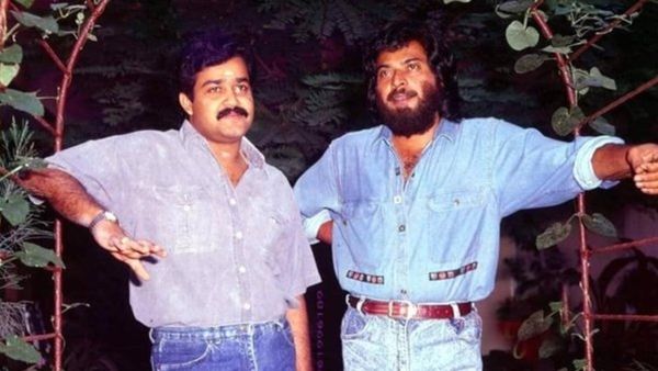 കട്ടത്താടി ലുക്കില്‍ മമ്മൂക്ക,മീശ മാത്രം വെച്ച് ലാലേട്ടന്‍! തരംഗമായി പഴയകാല ചിത്രം