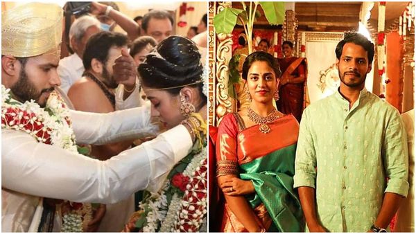 മാസ്‌ക്കില്ല, എത്തിയത് 100 ൽ ഏറെ പേർ; നടൻ നിഖിലിന്റെ വിവാഹം വിവാദത്തിൽ