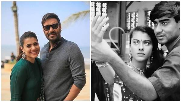 അന്ന് കാമുകിയായിരുന്നു, ഇന്ന് ഭാര്യയും! കാജോളിനൊപ്പം നില്‍ക്കുന്ന പഴയ ചിത്രവുമായി അജയ് ദേവ്ഗണ്‍