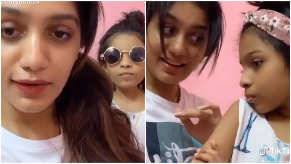 ബിഗ് ബോസിന് പിന്നാലെ ടിക്ക് ടോക്കിലും തിളങ്ങി ആര്യ! മകള്‍ക്കൊപ്പമുളള വീഡിയോ വൈറല്‍