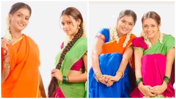 നടി ഭാവനയ്‌ക്കൊപ്പം ദാവണി ഉടുത്ത് രമ്യ നമ്പീശനും! ഓള്‍ഡ് ഈസ് ഗോള്‍ഡ് ആണെന്ന് നടിമാര്‍