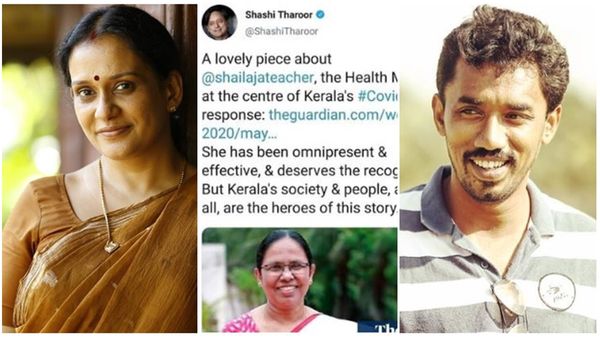 ശൈലജ ടീച്ചറോളം തന്നെ ഇഷ്ടം തോന്നിയ ഒരാള്‍! ശശി തരൂറിനെ പ്രശംസിച്ച് സിനിമാ ലോകം