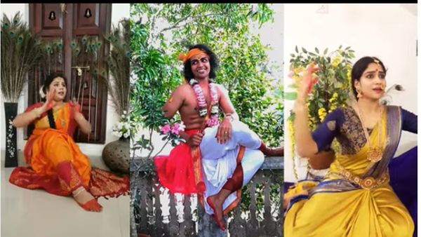 ഗോപികമാരായി സ്‌നേഹയും സ്വാസികയും! ലോക് ഡൗണ്‍ കാലം വൈറലായി ഡാന്‍സ് വീഡിയോ