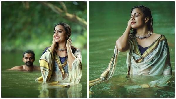 വെള്ളത്തിലിറങ്ങി അനുശ്രീയുടെ ഫോട്ടോഷൂട്ട്! മുങ്ങി കിടന്ന് അണ്ണന്‍ തന്നെ സംരംക്ഷിച്ചതിനെ കുറിച്ച് നടി