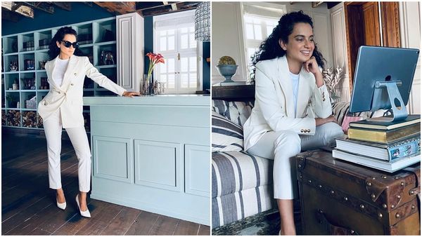 കാൻ ഫിലിം മാർക്കറ്റ് 2020: ഓൺലൈൻ റെഡ് കാർപറ്റിൽ തിളങ്ങി നടി കങ്കണ