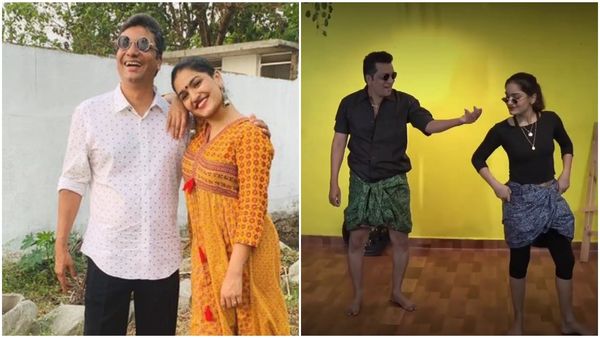 മുണ്ടും മടക്കിക്കുത്തി അച്ഛനോടൊപ്പം സാനിയ ഇയ്യപ്പൻ, ഡാഡി ഇത്ര കൂളാണോ എന്ന് ആരാധകർ