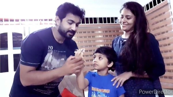 സര്‍പ്രൈസ് കൊടുക്കാന്‍ നോക്കിയതാ, പണി പാളി! മകന്റെ പിറന്നാള്‍ ആഘോഷിച്ച് ധന്യയും ജോണും