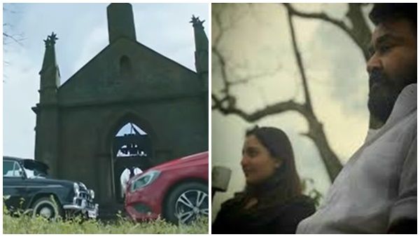 ലൂസിഫറിലെ ആ തകര്‍ന്ന പളളി പുതുക്കിപ്പണിത് ആന്റണി പെരുമ്പാവൂര്‍!