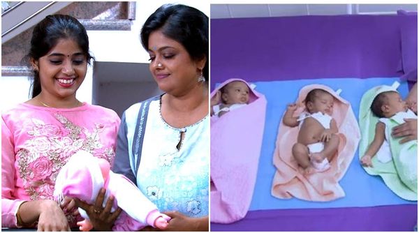 മോഹനവല്ലി അമ്മുമ്മയായി, മീനാക്ഷിക്ക് ഒറ്റ പ്രസവത്തിൽ മൂന്ന് കുഞ്ഞുങ്ങൾ!