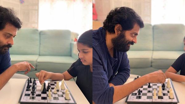 നരേന്‍ മകള്‍ക്കൊപ്പം ചെസ് കളിച്ചു! നിനക്ക് ഇങ്ങനെ ചെക്ക് കിട്ടുന്നുണ്ടല്ലോയെന്ന് ചോദിച്ച് ജയസൂര്യ!