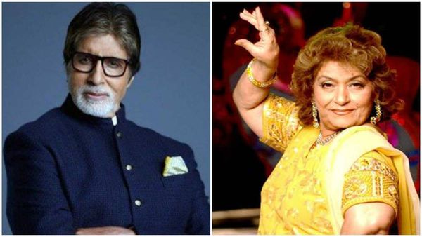 ഗര്‍ഭിണി ആയിരുന്നപ്പോഴും പിന്നണിയില്‍ നൃത്തം ചെയ്തിരുന്നു! സരോജ് ഖാനിനെ കുറിച്ച് അമിതാഭ് ബച്ചന്‍