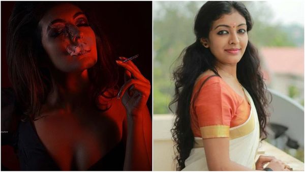 മാസ് ലുക്കിൽ പുകവലിക്കുന്ന ദുർ​ഗ്​ഗ കൃഷ്ണ, ഒരു നടിയാവുമ്പോൾ ഈ ധൈര്യമുണ്ടാവണമെന്ന്