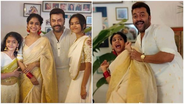 പൂര്‍ണിമയെ കൈയില്‍ താങ്ങി ഇന്ദ്രജിത്ത്!താരദമ്പതിമാരുടെ ഓണാഘോഷം,സാരി ഉടുത്ത് സുന്ദരിയായി പ്രാര്‍ഥനയും