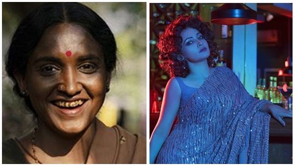 കയ്യിൽ എരിയുന്ന സിഗരറ്റ്, സാരിയിൽ ഗംഭീര ലുക്കിൽ ലെന, പ്രചോദനം താമരയെന്ന് താരം