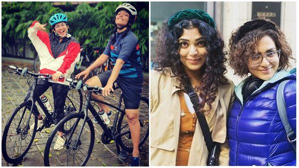 റിമയുടെയും പാര്‍വ്വതിയുടെയും ഭീകരമായ സൈക്കിള്‍ സവാരി; കൂടെ വിളിക്കാത്തതിന് ഗീതുവിന് ദേഷ്യം