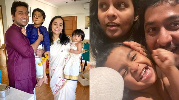 വിനീത് ശ്രീനിവാസന്‍റെ മക്കള്‍ക്ക് ഓണക്കോടിയുമായി അജു വര്‍ഗീസിന്‍റെ ഭാര്യ! കുടുംബചിത്രം വൈറലാവുന്നു