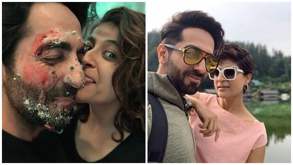 അന്ന് വേർപിരിയാൻ ഒരുങ്ങി! ഇന്ന് ആയുഷ്മാന്റെ കവിളിൽ നിന്ന് പിറന്നാൾ കേക്ക് കഴിച്ച് താഹിറ...