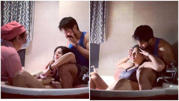 മകളെ പ്രസവിച്ചത് വാട്ടര്‍ ബെര്‍ത്തിലൂടെ! പ്രസവ സമയത്തെ ചിത്രങ്ങള്‍ പുറത്ത് വിട്ട് താരദമ്പതിമാര്‍