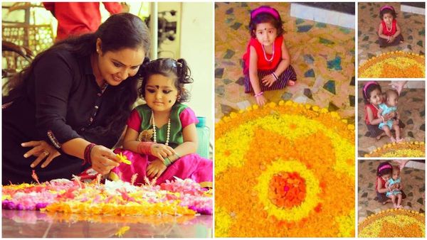 നിഷ സാരംഗിനൊപ്പം പാറുക്കുട്ടിയും! ഓണാഘോഷത്തിനിടെയുള്ള അമ്മയുടെയും മകളുടെയും ചിത്രം വൈറലാവുന്നു