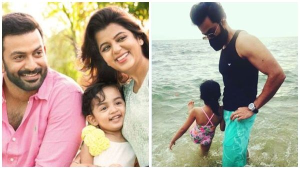 പൃഥ്വിക്കൊപ്പം കടലില്‍ കളിച്ച് അല്ലി, അച്ഛന്റെയും മകളുടെയും ചിത്രം പങ്കുവെച്ച് സുപ്രിയ