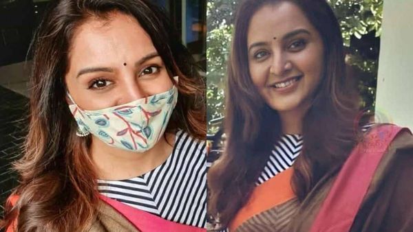 മഞ്ജു വാര്യരുടെ സന്തോഷത്തിന് തെല്ലു കുറവില്ല, സാരിയണിഞ്ഞ് താരമെത്തിയപ്പോള്‍, ചിത്രങ്ങള്‍ വൈറല്‍