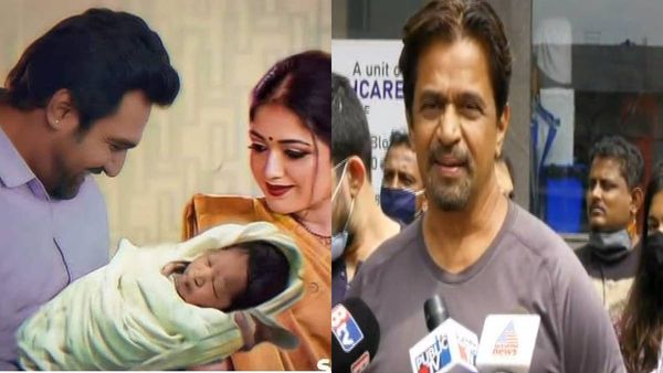 അര്‍ജുന്‍ സര്‍ജ മേഘ്‌നയ്ക്കും കുഞ്ഞിനും അരികിലേക്കെത്തി, കുഞ്ഞിനെ കണ്ട സന്തോഷം പങ്കുവെച്ച് താരം