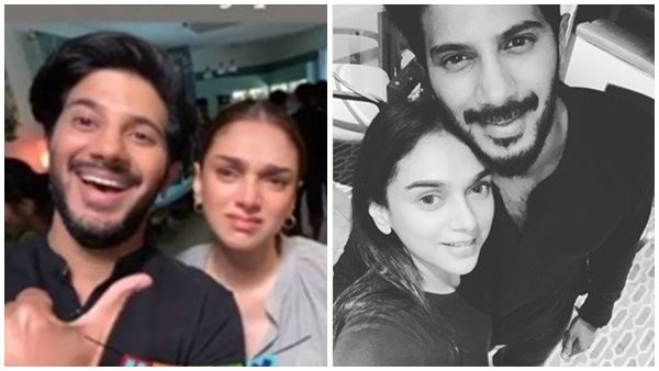 ദുൽഖർ സൽമാനോടൊപ്പം കരഞ്ഞ മുഖവുമായി അദിതി റാവു, രസകരമായ സംഭവം വെളിപ്പെടുത്തി ഡിക്യൂ