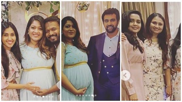 മേഘ്‌നാ രാജിന്റെ ബേബി ഷവറില്‍ പങ്കെടുത്ത് മലയാളി താരവും,ചിത്രങ്ങള്‍ പങ്കുവെച്ച് സംവിധായകന്‍