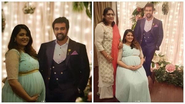 നിറവയറില്‍ അതീവ സുന്ദരിയായി ചിരുവിന്റെ മേഘ്‌ന; സുഹൃത്തുക്കളും ബന്ധുക്കളുമാണ് തന്റെ ശക്തിയെന്ന് നടി