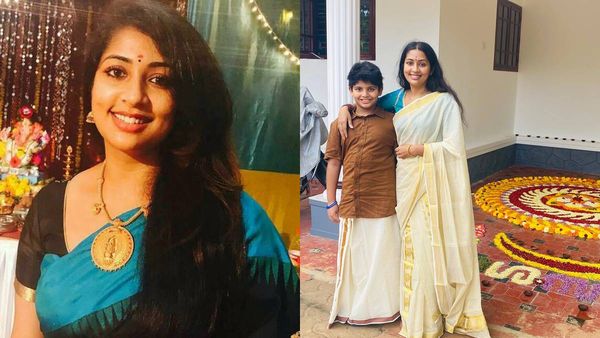അച്ഛന്‍റെ ചോദ്യത്തില്‍ കണ്ണുനിറഞ്ഞ് നവ്യ നായര്‍, അത് പോലെ മകനെ സ്നേഹിക്കാനാവുന്നില്ല