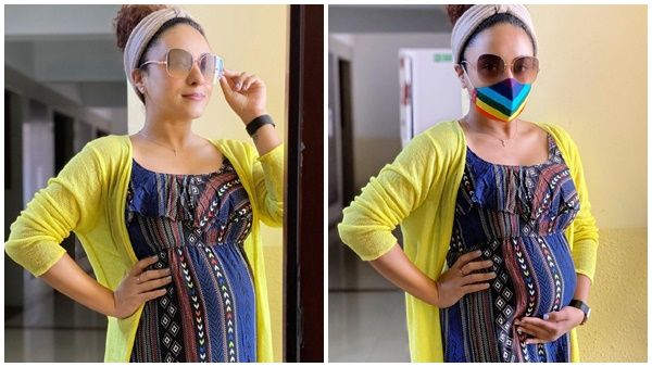 എന്റെ കൈ കുഞ്ഞിനെ ചുറ്റിപ്പറ്റിയാണ്, സ്റ്റൈലൻ ലുക്കിൽ കുഞ്ഞു വയറുമായി പേളി മാണി, ചിത്രം വൈറൽ
