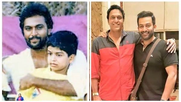 പൃഥ്വിരാജിനെ മടിയിൽ ഇരുത്തി ബാബു ആന്റണി, ചിത്രം കണ്ട് ഞെട്ടി ആരാധകർ