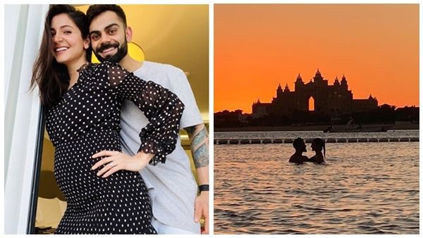 ഗര്‍ഭിണിയായ ഭാര്യയ്‌ക്കൊപ്പം സ്വീമിങ് പൂളില്‍ കോലി; സഹപ്രവര്‍ത്തകനെടുത്ത ചിത്രം പങ്കുവെച്ച് വീരാട്