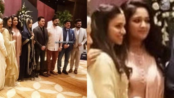 മീനാക്ഷിയോടൊപ്പം കാവ്യ മാധവന്‍, നാദിര്‍ഷയുടെ മകളുടെ വിവാഹനിശ്ചയത്തിന് ദിലീപ് എത്തിയപ്പോള്‍