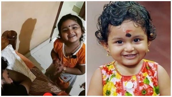 ഉറങ്ങിക്കിടന്ന മാമനെ പൊട്ടിട്ട് ചുന്ദരി ആക്കുന്ന പാറുക്കുട്ടി, കുട്ടി താരത്തിന്റെ വീഡിയോ വൈറല്‍